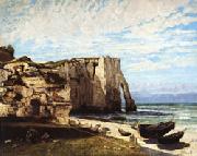 Gustave Courbet The Cliff at Etretat after the Storm Sweden oil painting reproduction
